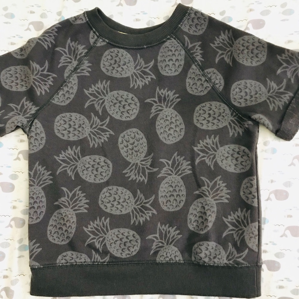 Gymboree teeshirt- 4T- pineapple print